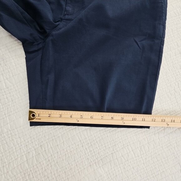 NEW Penguin by Munsingwear Shorts Men's 38 Navy Blue Slim Fit NWT 8" Inseam - Picture 9 of 13